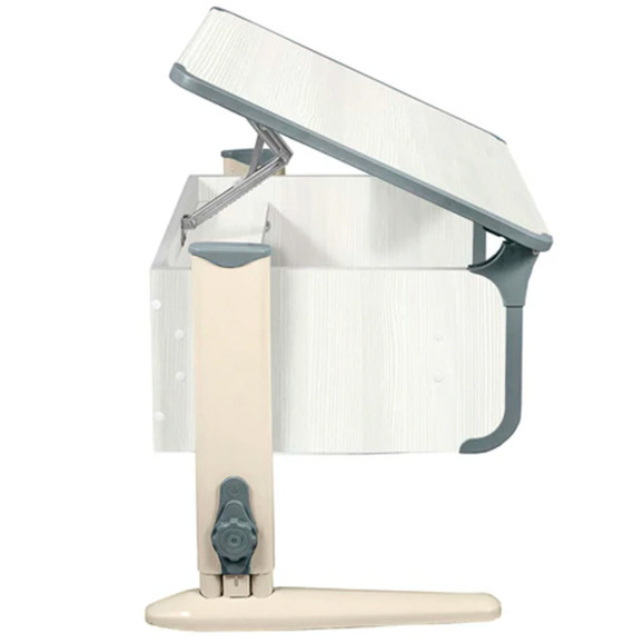 Стол-парта регулируемый Program, белый, серый Стол-парта регулируемый Program, белый, серый - фото 3