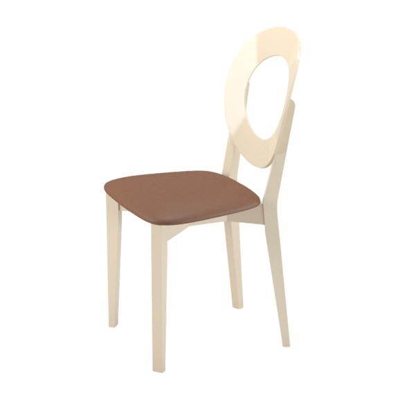Стул Луна, капучино, коричневый Стул Луна, капучино, коричневый - фото 2