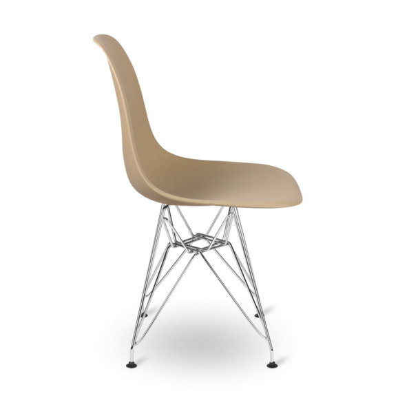 Стул Eames DSR кремовый - фото 4