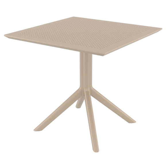 Стол пластиковый Sky Table бежевый - фото 1