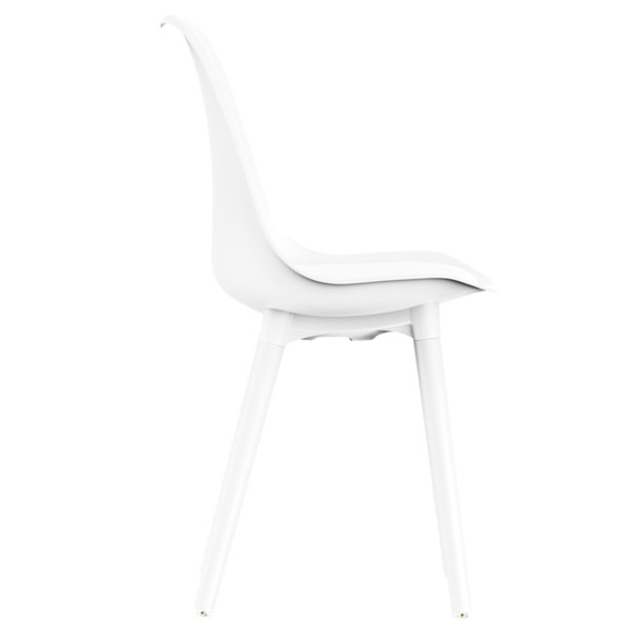 Стул Cipher B, белый, белые ножки - фото 3