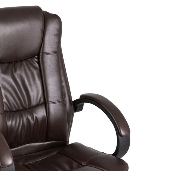 Кресло руководителя TopChairs Atlant, коричневое - фото 5