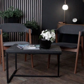 Полукресло Дольче, велюр Тиара 83, каркас орех