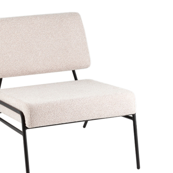 Кресло Теллинг шенилл серо-бежевый - фото 6