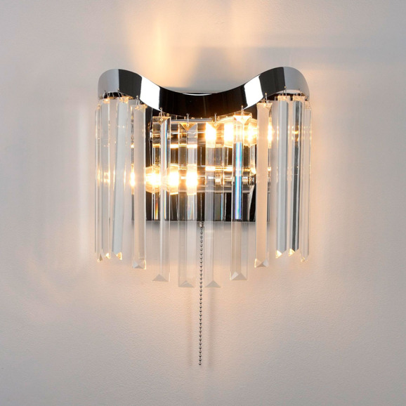 Бра Люси Вейв, хром - фото 2