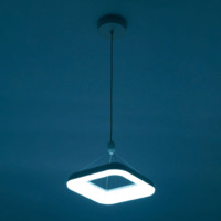 Подвесной светильник Паркер квадрат, LED, венге