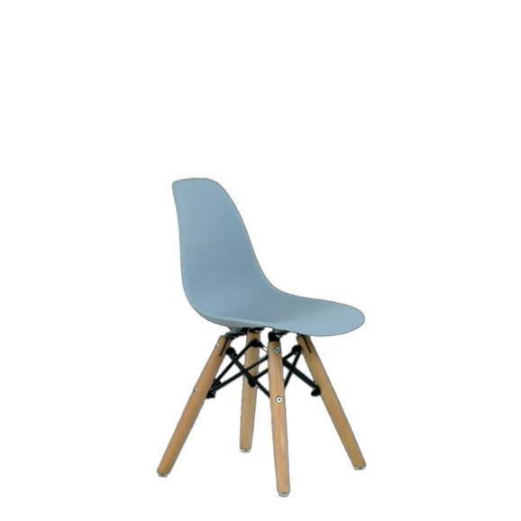 Стул детский N-1 Eames Style светло-серый - фото 1