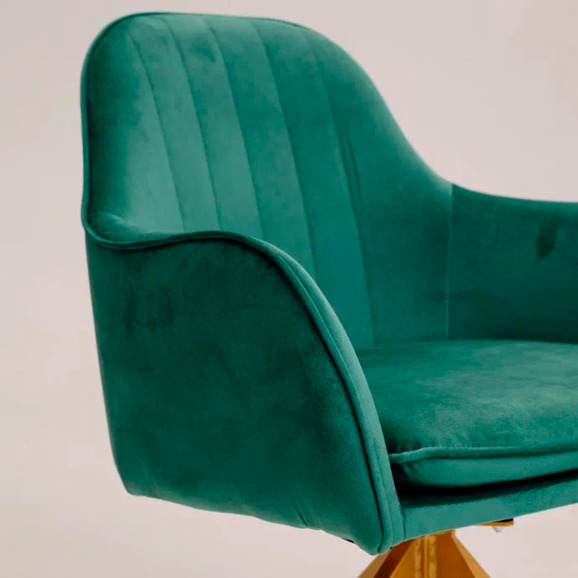 Кресло Сета, пирамида, зеленый, золотой - фото 8