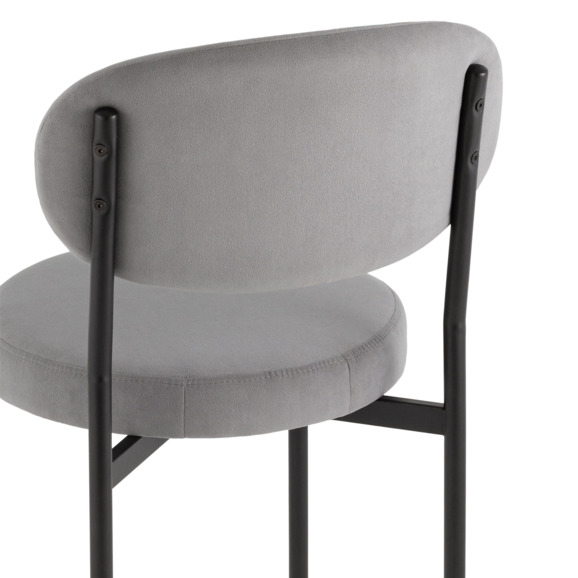 Стул Бриф NEW велюр, серый Стул Бриф NEW велюр, серый - фото 7