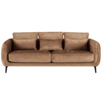 Фотография Диван Amsterdam трёхместный, коричневый Фотография товара Диван Amsterdam трёхместный, коричневый от компании ChiedoCover.