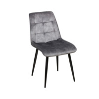 Настоящее фото товара Обеденный стул Чико, темно-серый, произведённого компанией ChiedoCover
