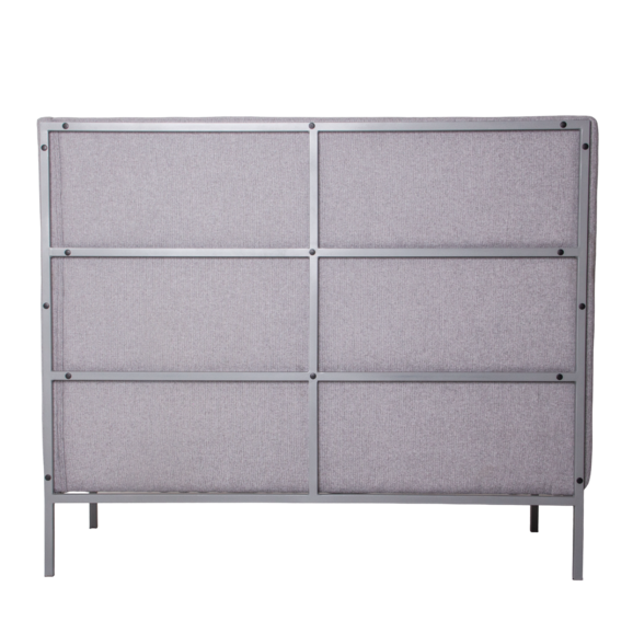 Диван Твин, рогожка Austin 18 Grey, рогожка Luna 17 Lime - фото 6