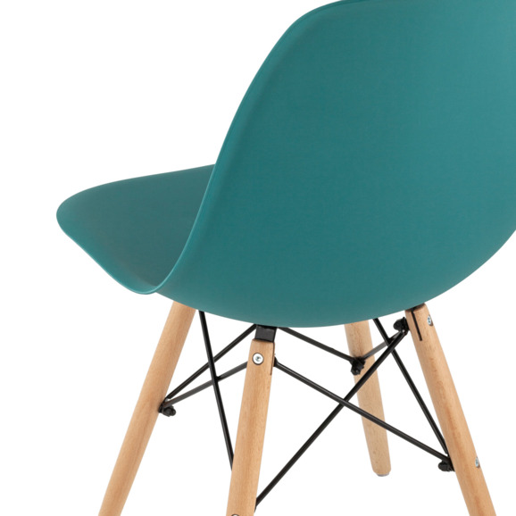 Стул Eames DSW темно-бирюзовый - фото 6