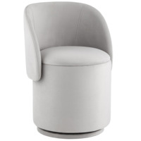 Настоящее фото товара Пуф-трансформер Таунсвилл, велюр, светло-серый, произведённого компанией ChiedoCover