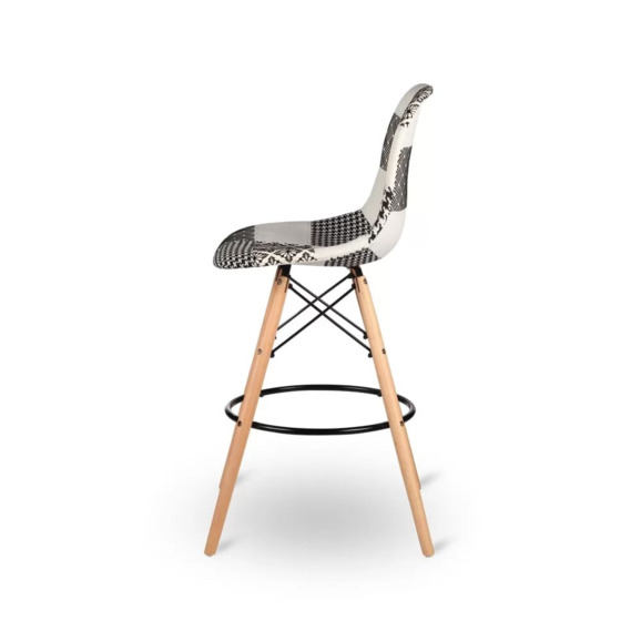 Cтул Eames DSW Patchwork Black&White - фото 3