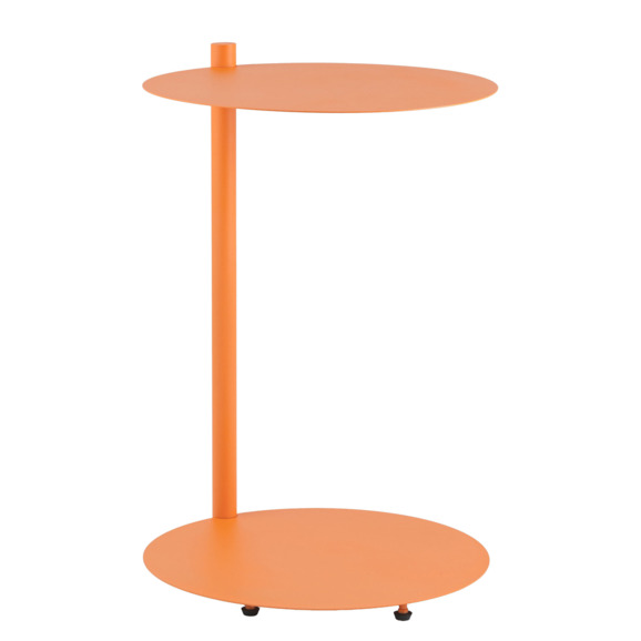 Столик журнальный Siesta, металл, оранжевый - фото 1