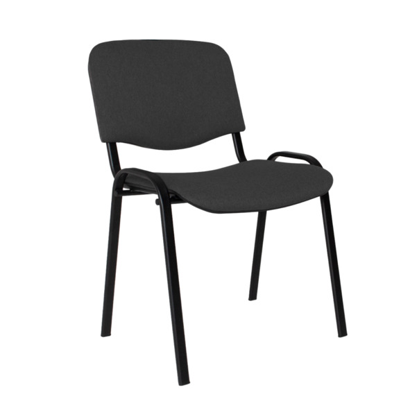 Стул Изо, рогожка MURA 96, каркас черный муар Стул Изо, рогожка MURA 96, каркас черный муар - фото 1