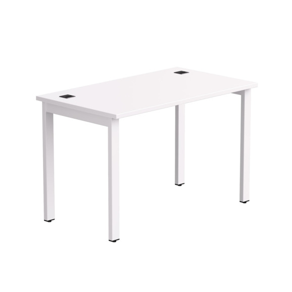 Стол прямой на металлокаркасе, опоры 90гр, 1180х670х755 - фото 9