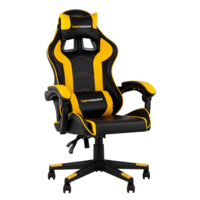 Настоящее фото товара Кресло спортивное TopChairs Shadow черно-желтый, произведённого компанией ChiedoCover