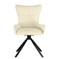 Фотография товара Стул на металлокаркасе Chicago cream / black от компании ChiedoCover.