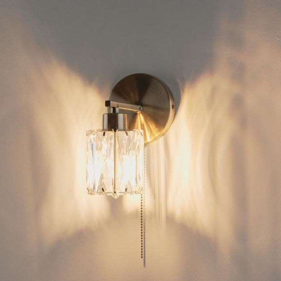 Светильник настенный Джейн Призмик, латунь - фото 4