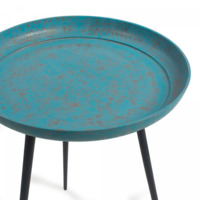 Круглый столик Sacke синий