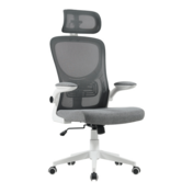 Фотография товара Кресло офисное TopChairs Airone, серый, в ткани от компании ChiedoCover.