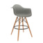 Настоящее фото товара  Кресло Eames DAW Барное Серое, произведённого компанией ChiedoCover