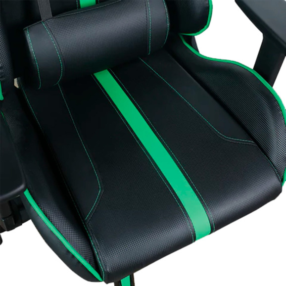 Кресло компьютерное Hubbub, черный, зеленый - фото 12