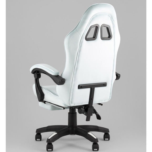 Кресло спортивное TopChairs MG-7019 велюр светло-голубой - фото 5