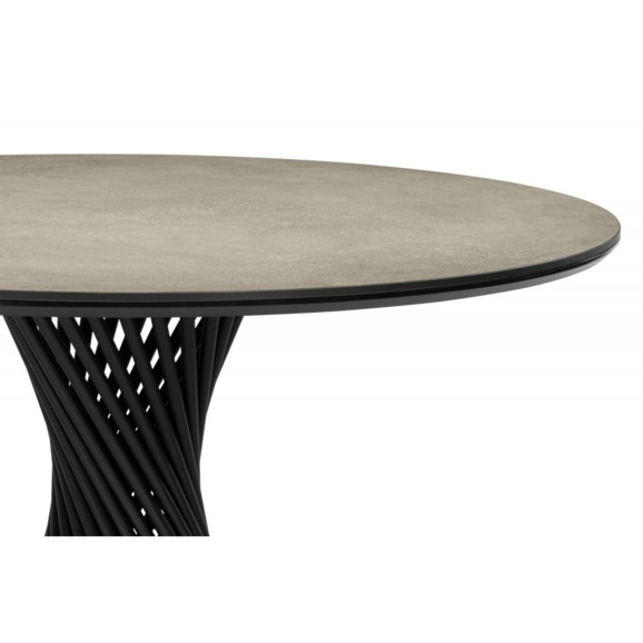 Керамический стол Вивиен 110 avenue grey sahara / черный Керамический стол Вивиен 110 avenue grey sahara / черный - фото 12