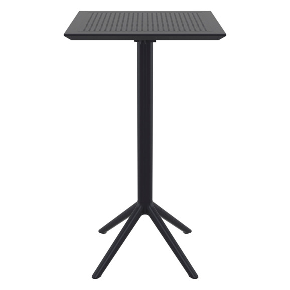 Стол пластиковый барный складной Sky Folding Bar Table 60, черный - фото 4