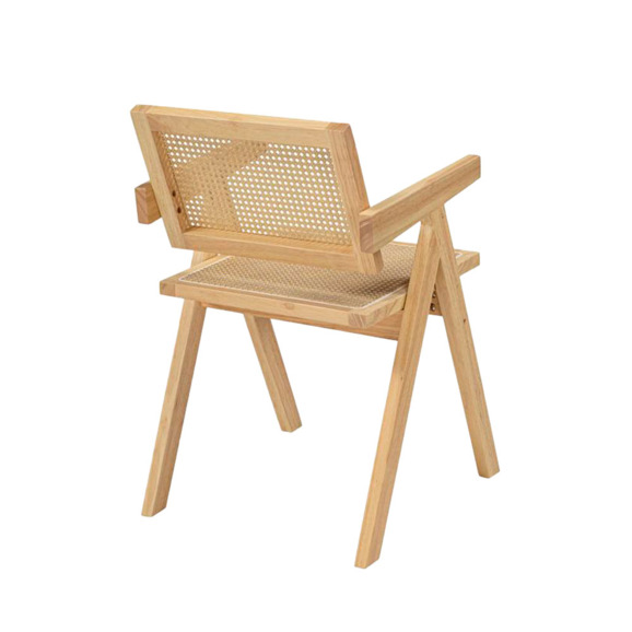 Деревянный стул Rattan wood - фото 4