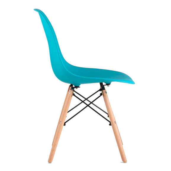 Стул Eames DSW бирюзовый - фото 3