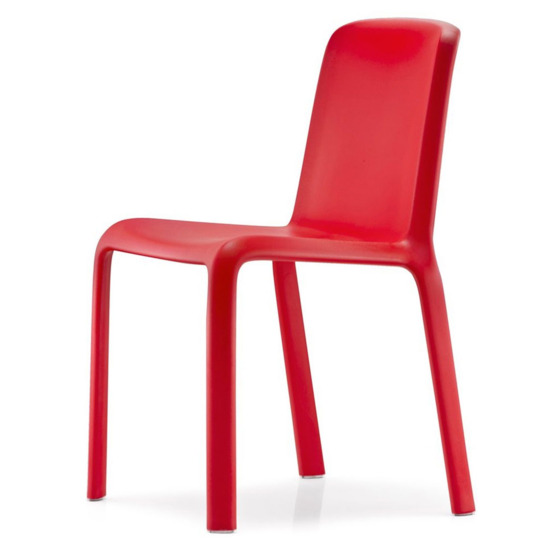Кресло пластиковое Сауайо, красный - фото 1