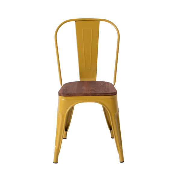 Стул Толикс Вуд, золотой - фото 6