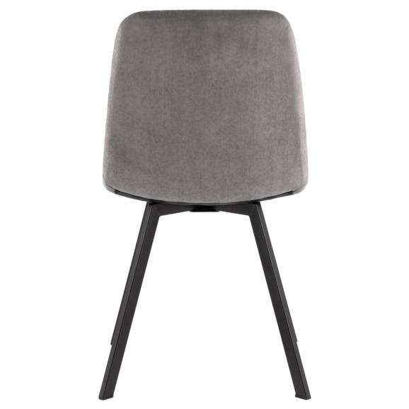 Стул Одди Original Square, велюр, серый - фото 4