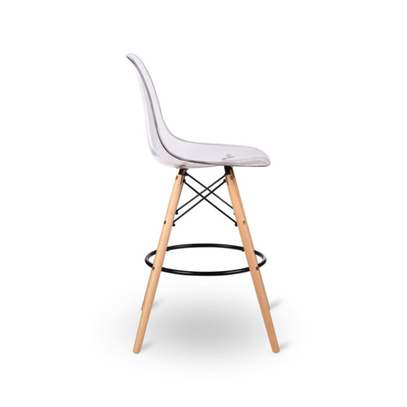 Cтул Eames DSW Барный Прозрачный - фото 4