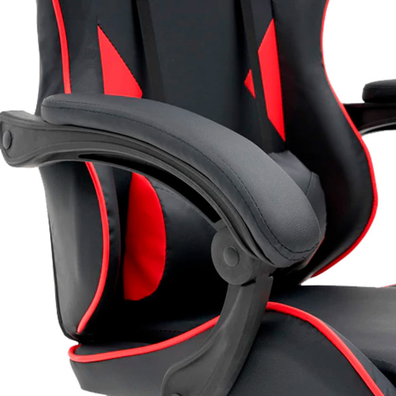 Кресло компьютерное Ether, черный, красный - фото 11