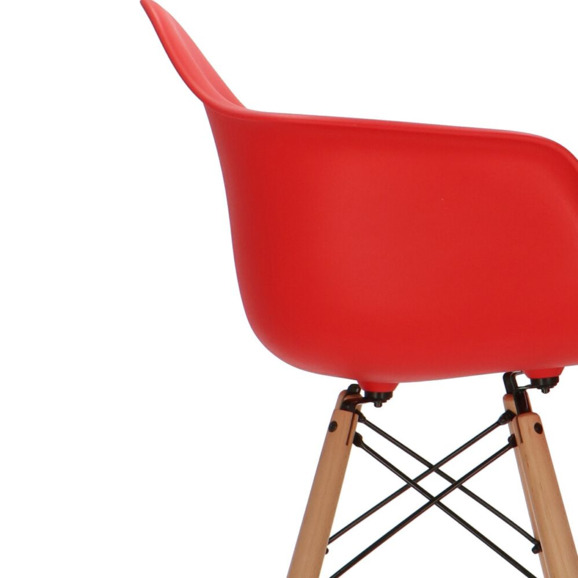  Кресло Eames DAW Барное Красное - фото 6