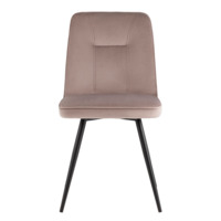 Фотография Стул Hedd, велюр капучино Фотография товара Стул Hedd, велюр капучино от компании ChiedoCover.