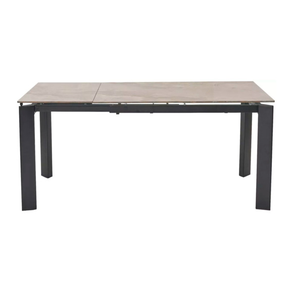 Стол corner 120, gloss amber jade solid ceramic, black - фото 6