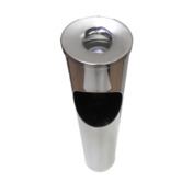 Фотография товара Урна пепельница металлическая Виста, сталь зеркальная от компании ChiedoCover.