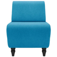 Фотография товара Кресло Лотик велюр, голубой от компании ChiedoCover.