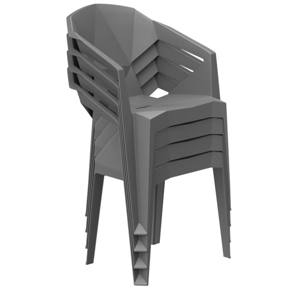 Стул Милт, мокрый асфальт Стул Милт, мокрый асфальт - фото 5