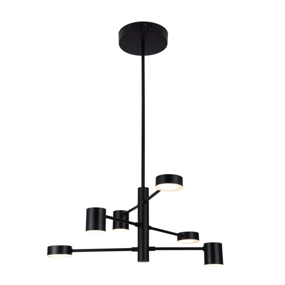 Люстра на штанге V2740-6CL Lewes 6*LED*5W Люстра на штанге V2740-6CL Lewes 6*LED*5W - фото 1