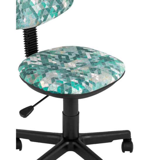 Кресло компьютерное детское УМКА абстракция зеленый - фото 4