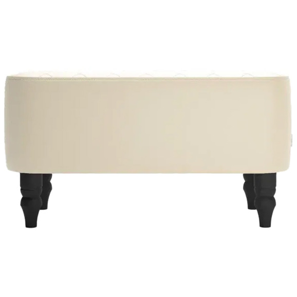 Банкетка Лотик, экокожа, кремовый Банкетка Лотик, экокожа, кремовый - фото 2