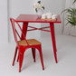 Реальное изображение товара 2 Стул Tolix Wood, красный производства ChiedoCover 