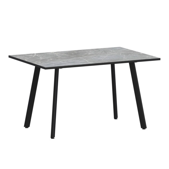 Стол нераздвижной Рольф фаерстоун, черный муар - фото 1